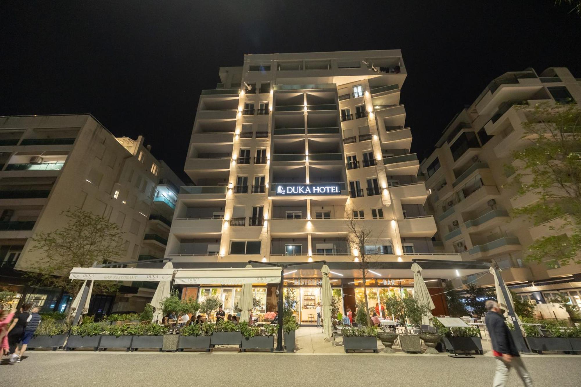 Duka Hotel Vlorë Exteriér fotografie