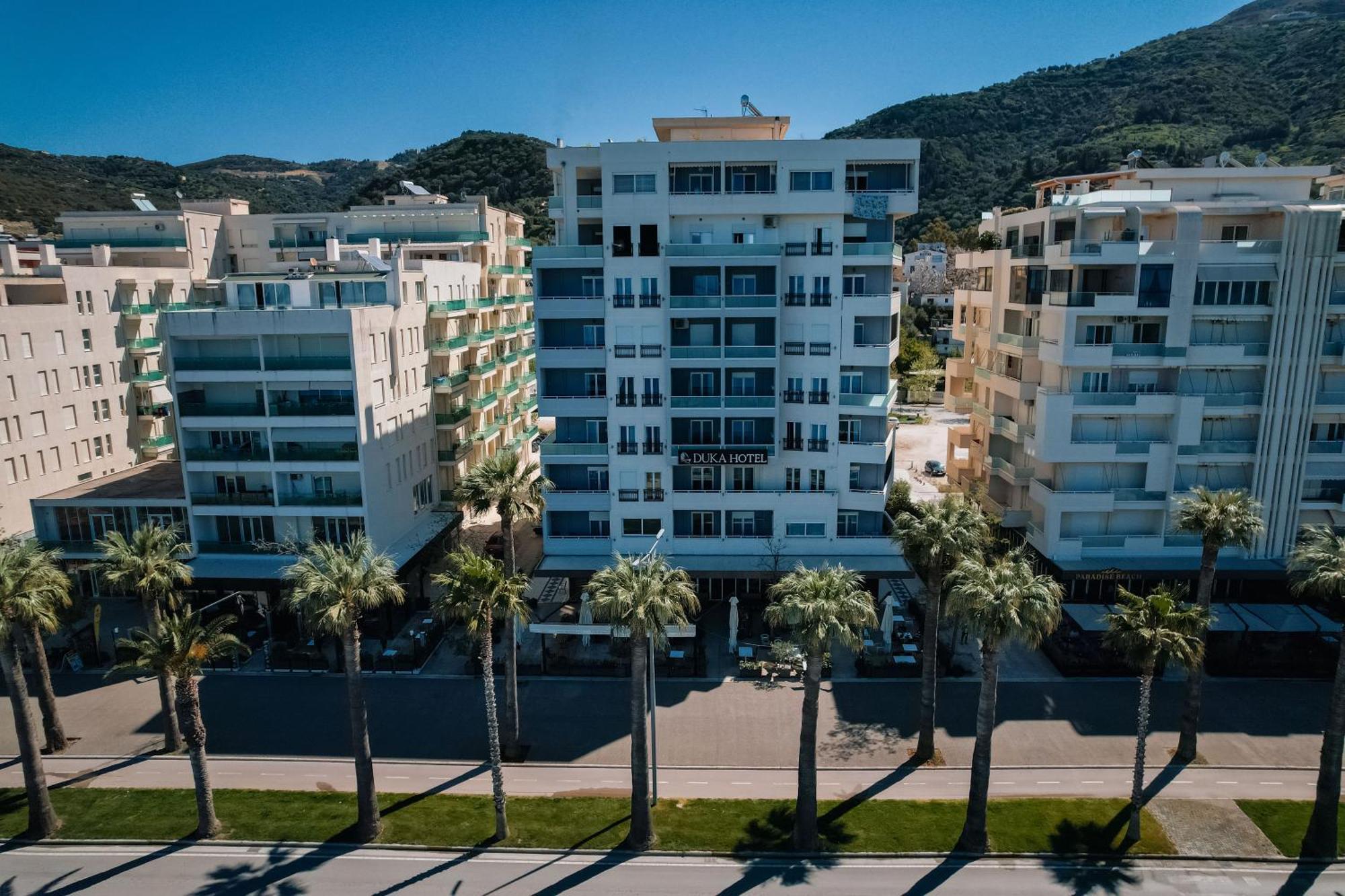 Duka Hotel Vlorë Exteriér fotografie